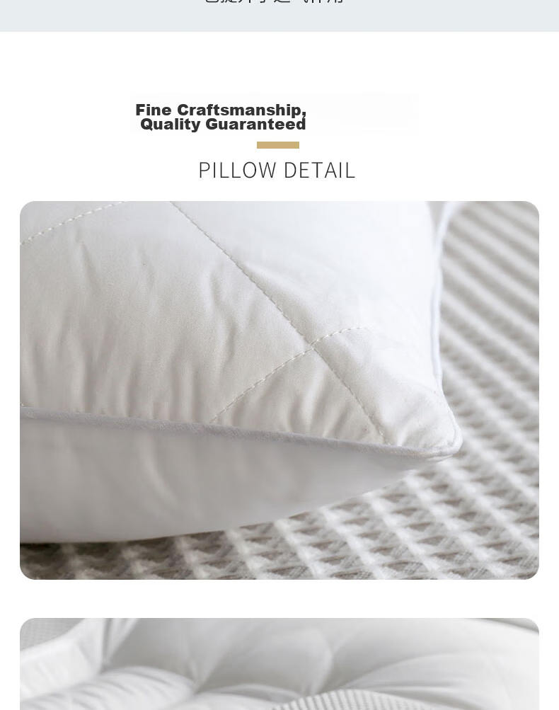 HLA Buckwheat Pillow Core Cervical Pillow Lavender Mugwort Sleep Neck Support Pillow Single 48*74cm 10