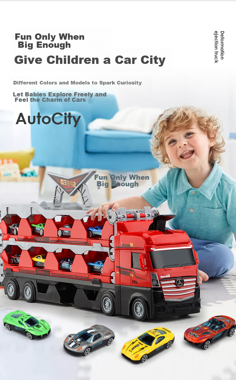 Wozhi Children's Toy Bus Realistic Alloy Car Model Toy Children's Day Gift for Boys 2