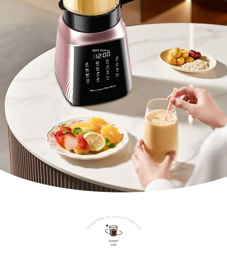 AUX Blender Soundproof Cover, Quiet Noise Reduction, Home Soy Milk Maker, Fully Automatic Food Processor, Multifunctional All-In Machine, Large Capacity Juicer, Dry Bean No-Soak Direct Grinding APD-08AD65 15
