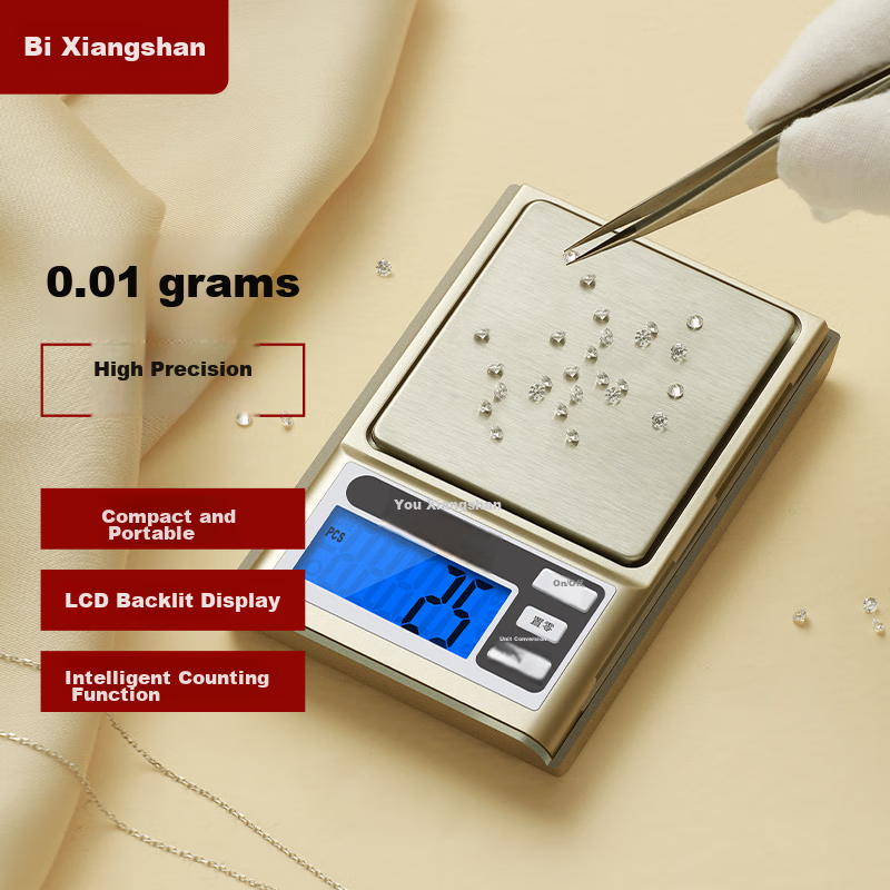Xiangshan Electronic Scale, Jewelry Scale, Kitchen Scale, High Precision 0.01 Gram Weight Scale, Chinese Medicine Scale, Gold Scale, Mini Pocket Scale, Electronic Scale