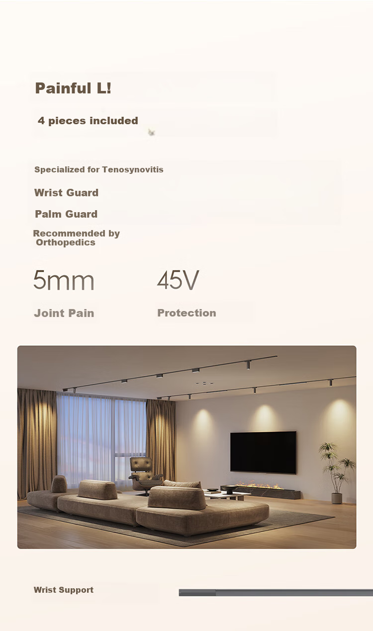 Mijia Magnetic Track, GaN Power Supply, 120W Surface-Mounted Lighting without Main Light, Whole-House Package for Living Room And Bedroom, Modern Style 2