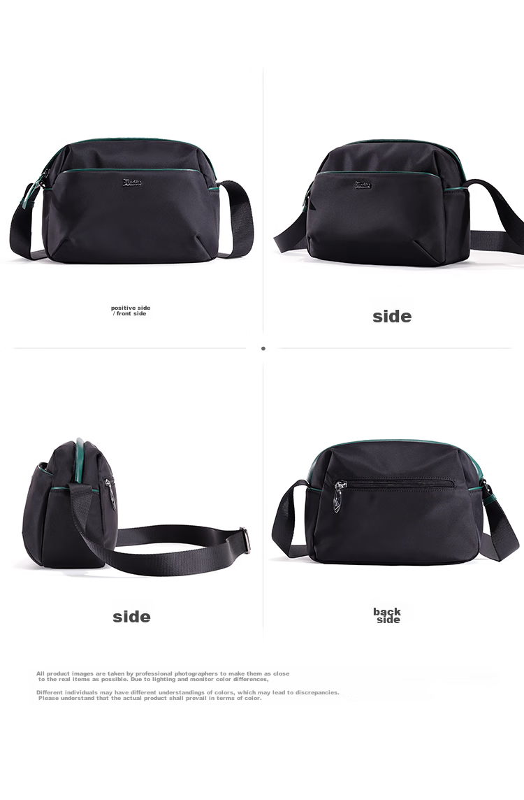 Laifu Women's Handbag, Fashionable Canvas Bag, Simple Casual Shoulder Bag, Oxford Cloth Crossbody Small Bag, Birthday Gift 14