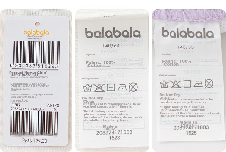 BALABALA Children's Pajama Set, Autumn Girls' Loungewear, Suitable for Going Out [HelloKitty IP] 209325171002 44