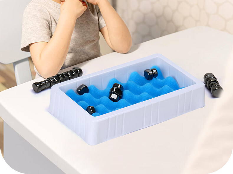 Hongqu Magnetic Minefield Board Game with 30 Magnets, Interactive Battle Training Tabletop Game, Educational Toy for Childre 11