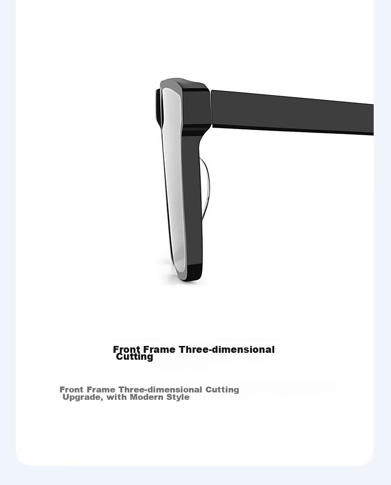 HLA Nylon Sunglasses, Black Square Frame Glasses for Men And Women, Trendy Driving UV Protection Sunglasses for Men, 027 9