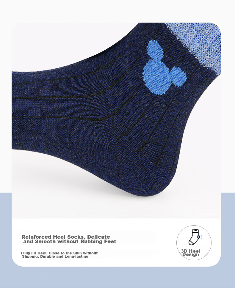 Disney Children's Socks, Girls' Spring And Summer Cotton Socks, Kids' Mid-Calf Socks, SM3772, Women's 5 Pairs, 20-22cm 6