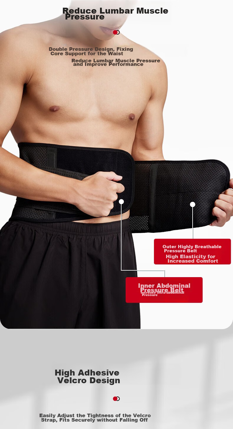ANTA Back Support Sports Waist Belt for Herniated Disc, Men And Women, Prolonged Sitting, Strain Relief, Fitness, Running, Deep Squats Support XL Size 3