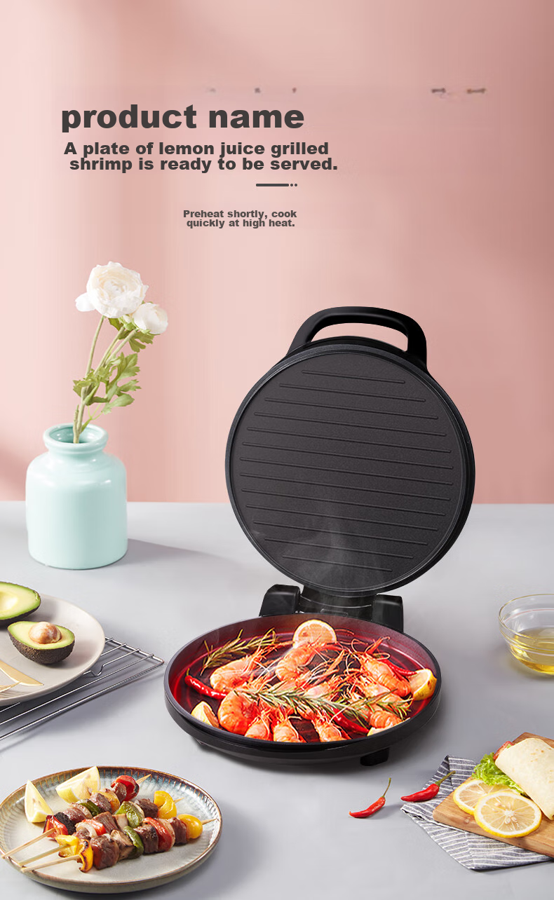 Midea Electric Griddle, 34-Inch Large Size, 1500W Fast Heating, Non-Stick Coating, Baking Tray, Breakfast Maker, Multi-Functional Grill And Roaster, MC-JHN34Q (JKC3423) [ZMD Peace of Mind Series] 6