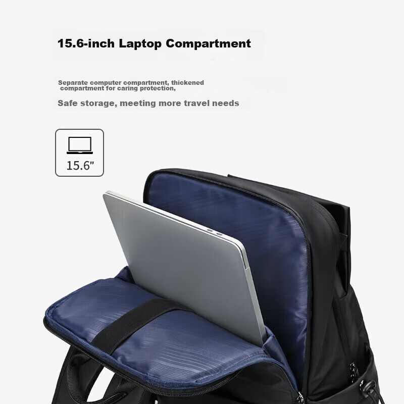 GOLF Backpack for Men, Travel Bag with 15.6/16 Inch Laptop Compartment, Multi-Compartment Student Bookbag, Commuter And Business Trip Bag