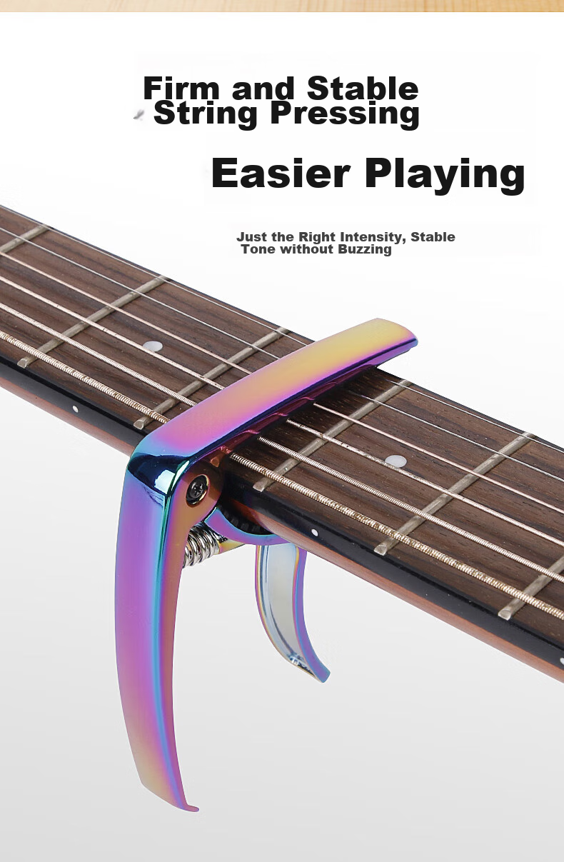 Maneryuepu Metal Guitar Tuning Clip, Universal Clip for Guitar And Ukulele, Musical Instrument Accessory 8