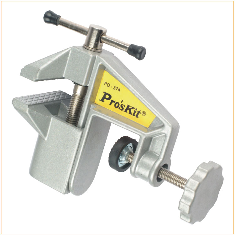 Pro'sKit PD-374 Mini Work Repair Bench Vise, Woodworking Clamp Fixture 3