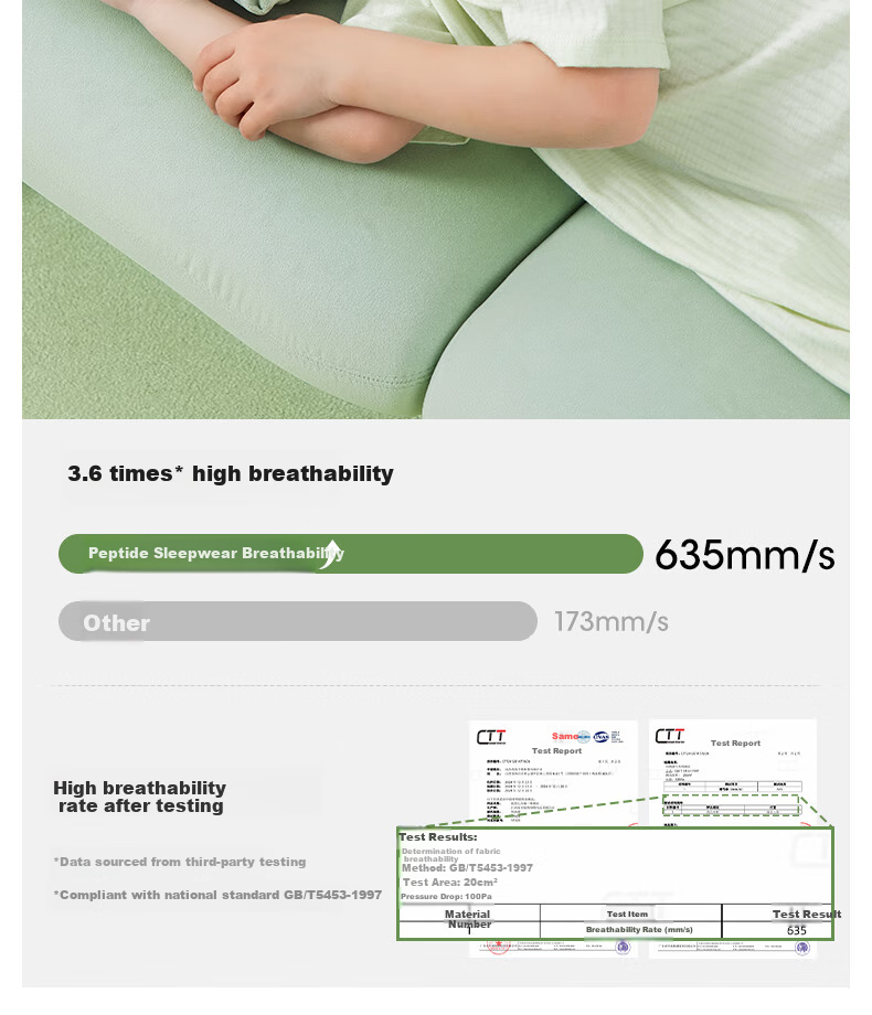 Beitaisi Baby Sleepwear, Summer New Thin Pure Cotton Children's Home Sleep Dress, Three-Quarter Sleeve Baby Robe 7