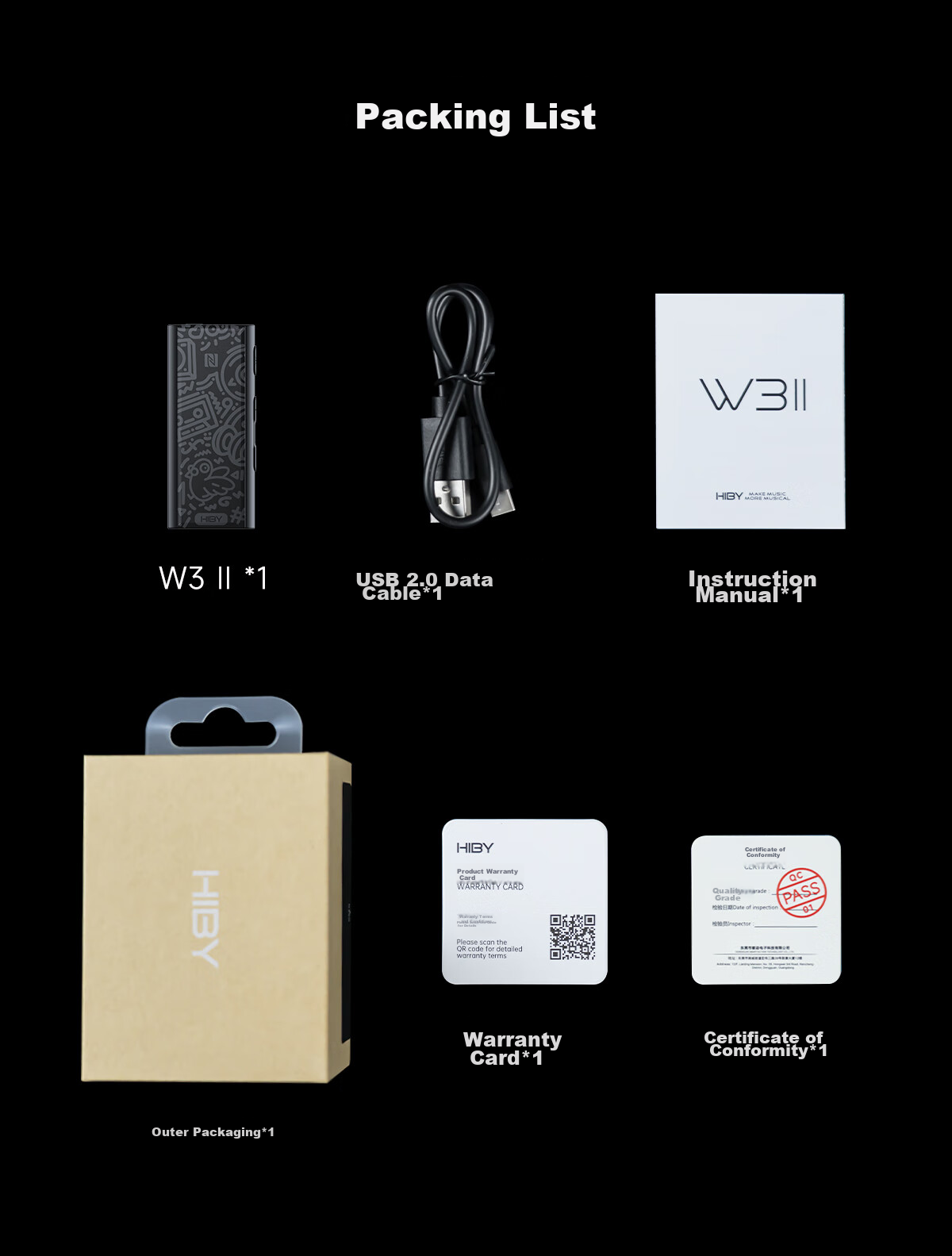 HiBy W3 Second Generation, Haibei Bluetooth Decoding Headphone Amplifier Receiver, Small Tail DAC, Computer Sound Card, Home And Car Use, NFC Pairing, Noise Reduction for Calls, Bluetooth 5.1, Cheese Yellow 17