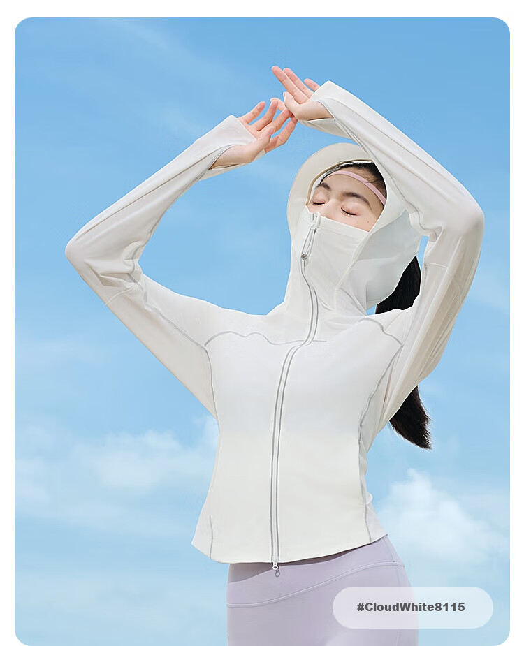 BOSIDENG Clothing, Five-Fold Summer National Standard Sun Protection Garment, Ice Silk Original Yarn UPF100+, Outdoor Hooded UV-Resistant Slim Fit 25