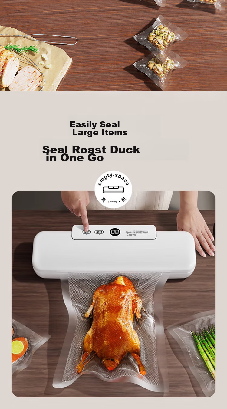 Baijie Food Grade Vacuum Sealer Bags Large 30x40cm Food Vacuum Seal Storage Bags Packaging Bags Preservation Bags Compression Storage Bags 10
