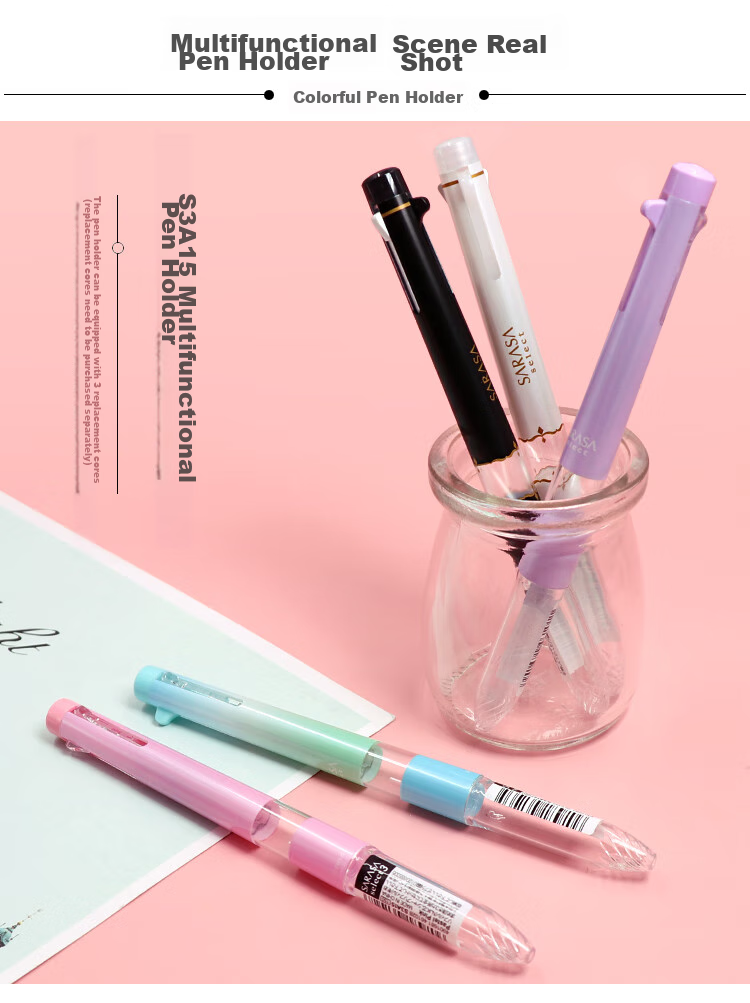 ZEBRA 5-Color Multifunctional Pen Barrel SARASA Series Colored Gel Pen Barrel (Refill RNJK5) S5A15 White Barrel 2