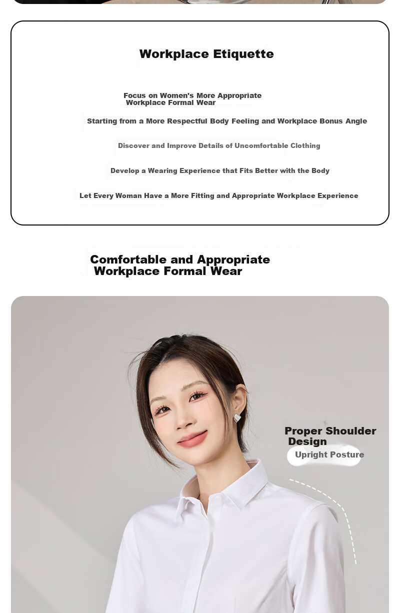 Ziyouxi White Blouse for Women, Spring And Autumn Formal Short-Sleeve Shirt for Interviews And Commuting, French-Style Square Collar Long-Sleeve Top 2