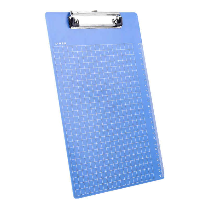 Luxueji A4 Clipboard Business Writing Board School Folder Student Writing Pad Document Storage Bag Metal Clip Financial Office Supplies Wholesale