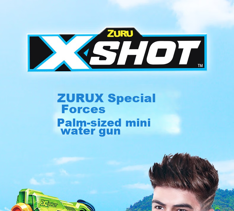 ZURU X Special Attack Colorful Skin Missionary Quick-Fill Water Gun Set with Ultra-Long Range 2