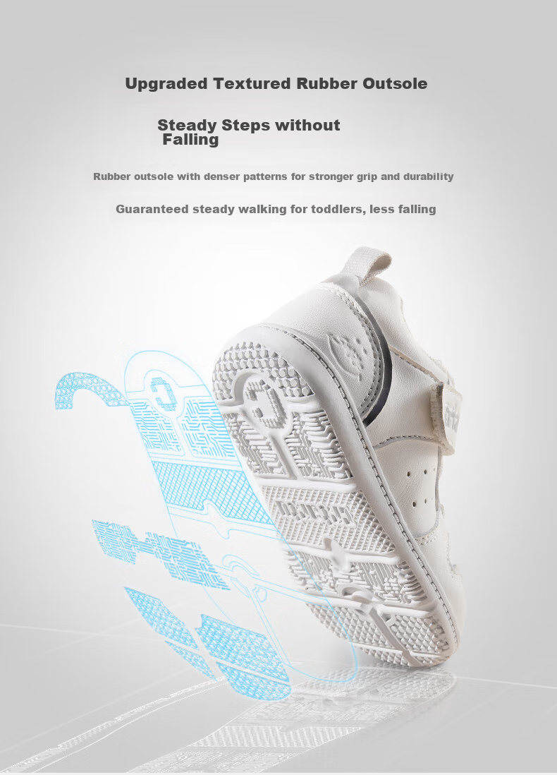 Katetu Baby Walking Shoes, Spring New Product, Infant Functional Children's Shoes, Kindergarten White Sneakers, Ages 2-6, X1CE010 7