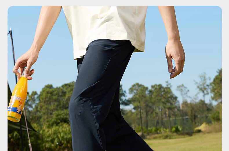 361° Men's Sports Pants Spring Summer Sun Protection Casual Sweatpants Running Loose Fit Cooling Straight Leg U-Shaped Pants 652614708-3 24