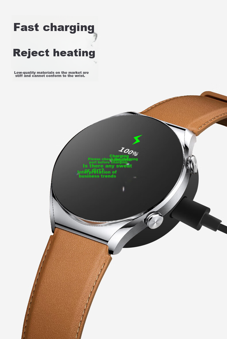 CangHua Compatible with Xiaomi Watch S1 Charger, Xiaomi Watch S1 Charging Cable, Wireless Magnetic Safe Fast Charging Dock, Smart Sports Watch Accessories 8