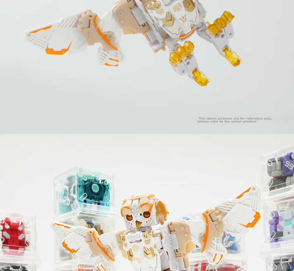 52TOYS Mengshou Xia White Noise Owl Transforming Toy Trendy National Creation Mecha for Boys over 14 Years Old Gift for Boyfriend 10