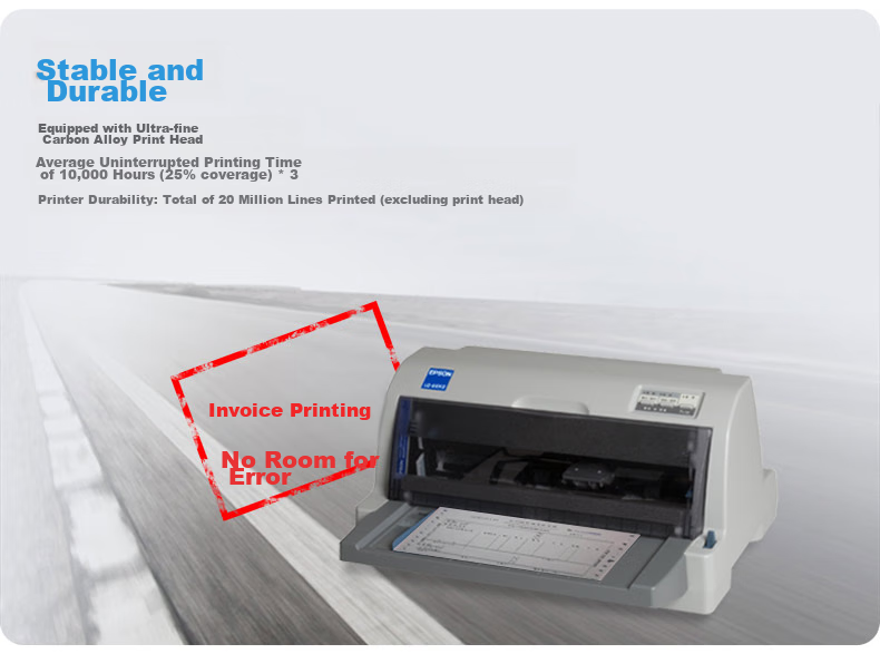 Epson LQ-610KII Dot Matrix Printer, Upgraded Version of LQ-610K, Dot Matrix Printer (82 Columns) 5