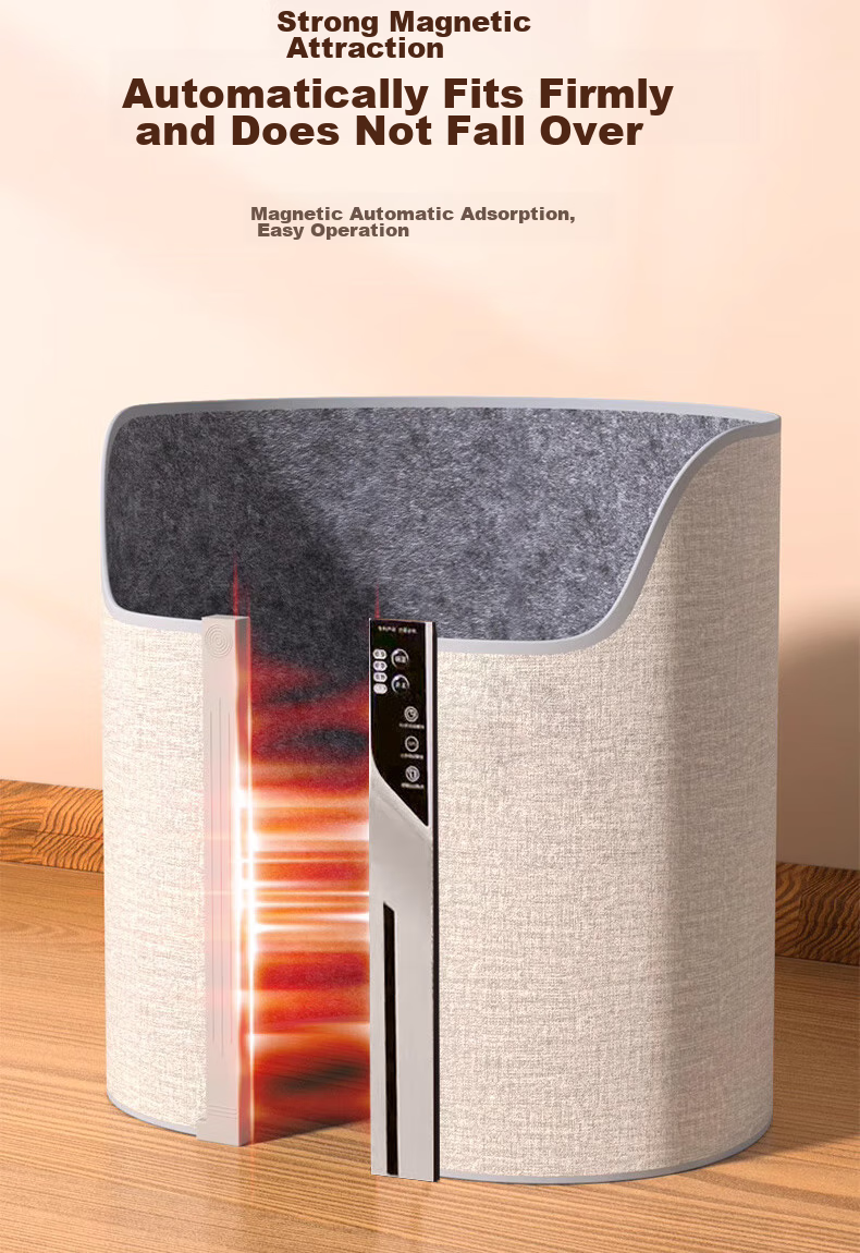 Jiashigao Foot Warmer, Heating Device for Legs And Feet, Graphene Heating, Smart Temperature Control, 3C Certified, Under-Desk Electric Heater, Portable, for Office Use in Winter, Leg Heating 10