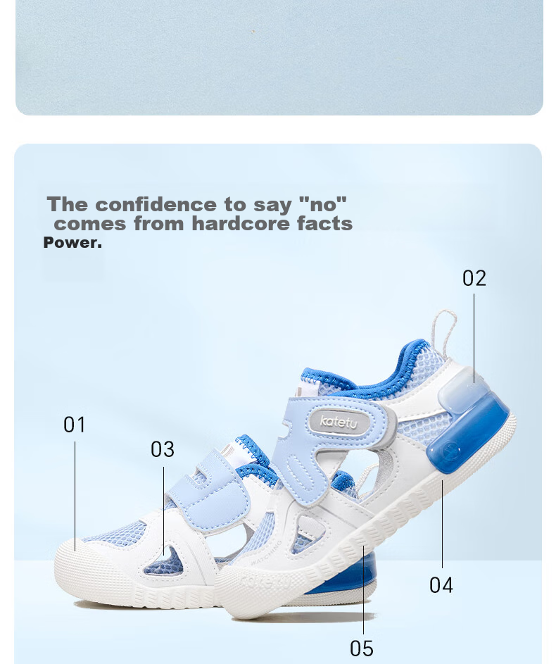 Katetu Toddler Walking Shoes, Baby Sandals for Ages 1-3, Infant And Child Shoes, Summer Children's Sandals, Little K Shield Functional Shoes X4BEA28 10