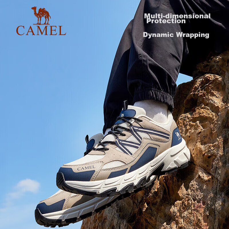 CAMEL Outdoor Hiking Shoes for Men And Women, Water-Resistant Non-Slip Trekking Shoes Cross-Country Running Sneakers F13A097031