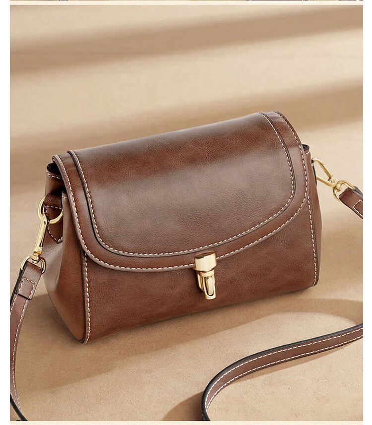 Laorentou Ladies Handbag, Large Capacity Shoulder Bag, Crossbody Bag, Small Square Phone Purse, Valentine's Day Gift 5