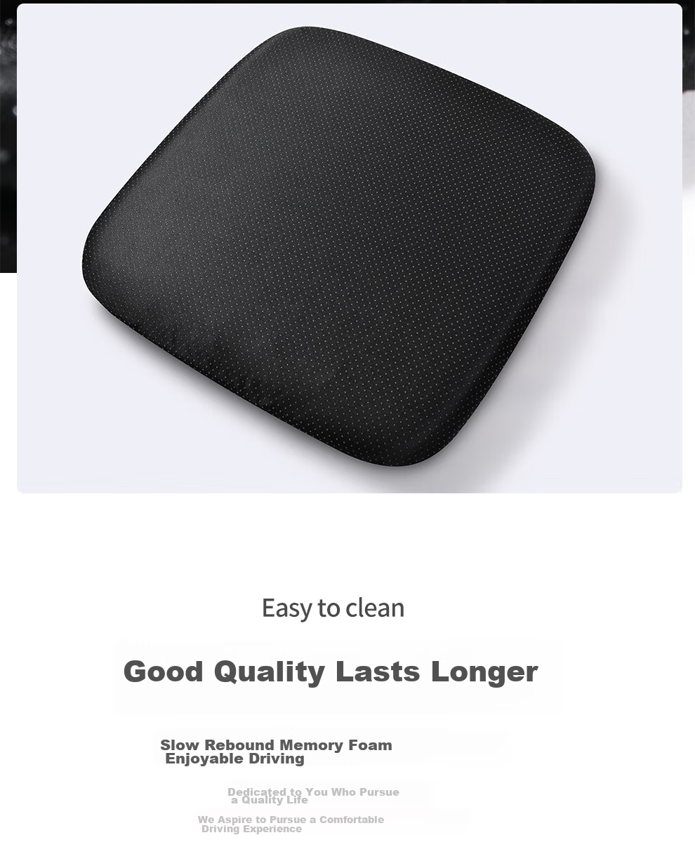 GREAT LIFE Ergonomic Memory Foam Seat Cushion for Office, Hemorrhoids, Car, Chair, Long Sitting, Students' Buttocks Pad 28