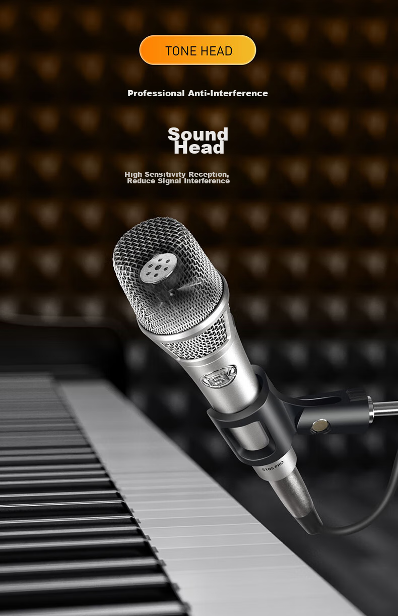ISK S105 PRO Condenser Microphone Kit for Mobile Phone Live Streaming, Computer, Douyin, Kuaishou, Universal for Streamers, Singing, Quanmin K Song, Recording, Live Broadcasting Equipment Complete Set with Microphones 7