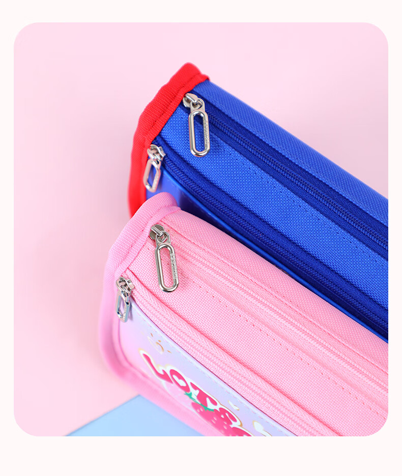 Disney Student Pencil Case, Stylish Large-Capacity Children's Stationery Storage Bag Graduation Gift Elementary School Student DIY Durable Pencil Case, Frozen Purple 9