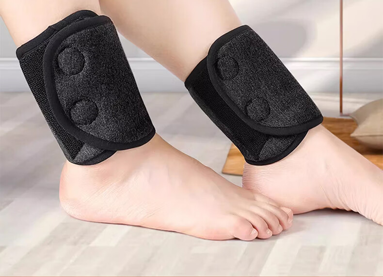 Dipple Adjustable Ankle Foot Wrist Warmer Thickened Fleece Cold-Resistant Protective Sleeve for Men and Women Cycling 2