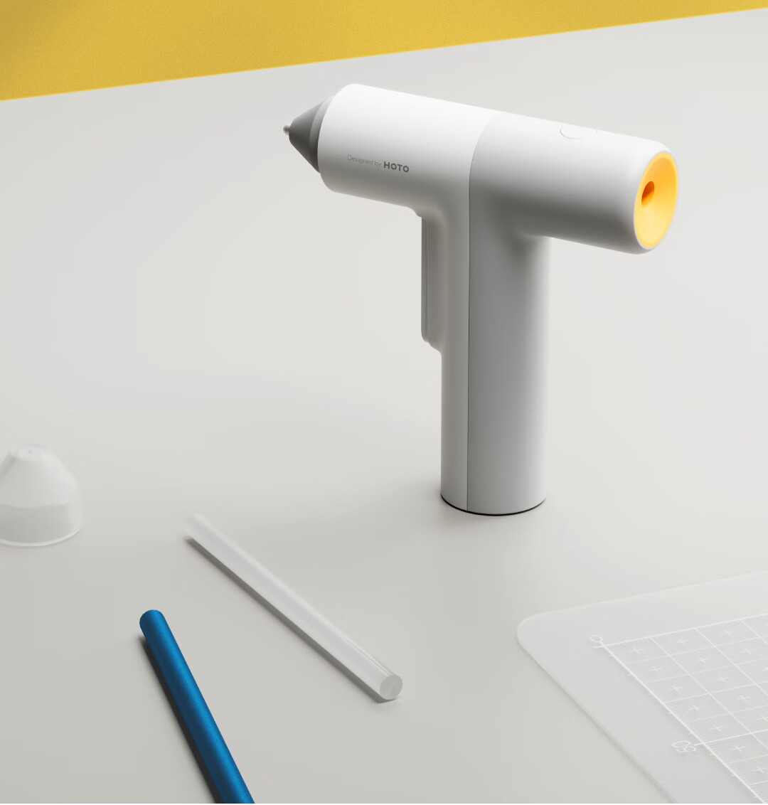 HOTO Lithium Battery Wireless Rechargeable Manual Glue Gun, DIY Tool, Portable Automatic Glue Dispenser, Lithium Battery Hot Melt Glue Gu 2