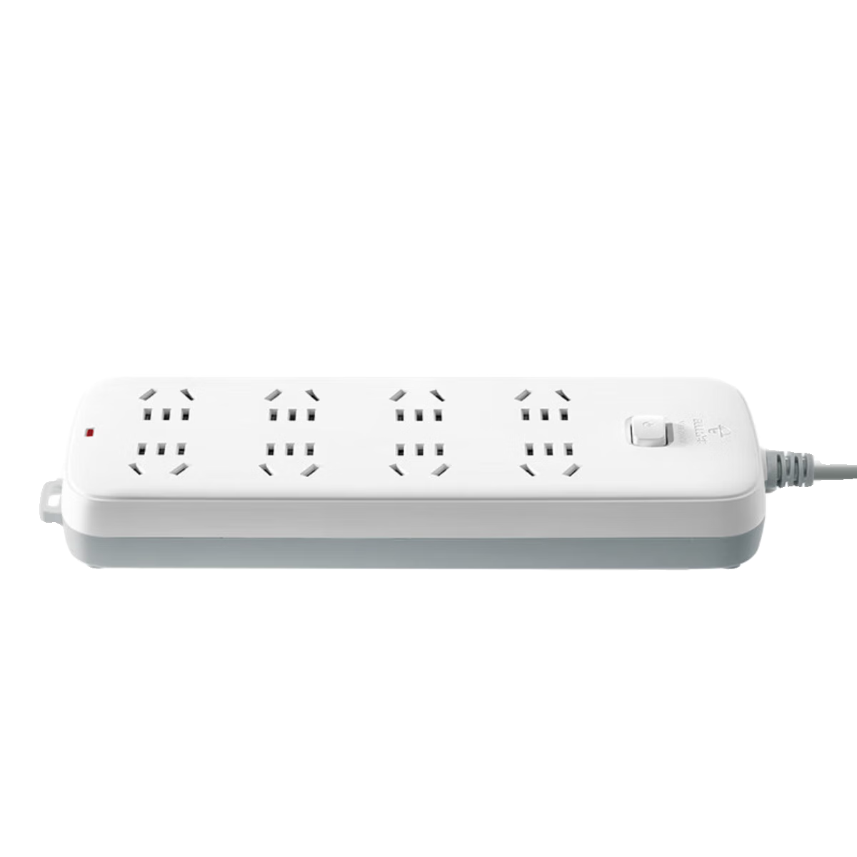 BULL New National Standard Power Strip, Extension Cord/Power Bar/Power Strip/Power Board/Extension Cord, 8 Outlets, GN-S1080, 3m