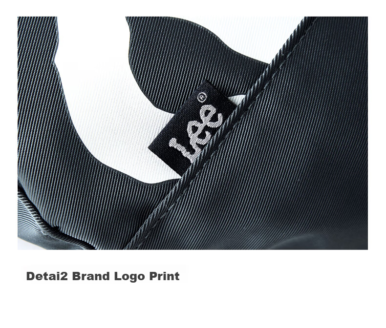 Lee Trendy Crossbody Bag, Casual Sports Shoulder Bag, Large Capacity Chest Pack for Men And Women, Simple Commuter Messenger Dumpling Bag 13