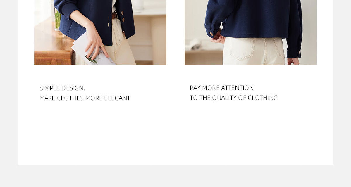 PinCai Casual Jacket for Women, Spring And Autumn Stylish Versatile Short Jacket, Casual Simple Outerwear P143U2014 5