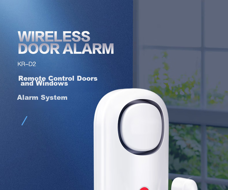 LFang KR-D2 Door Magnetic Alarm, Anti-Theft Alarm for Doors And Windows, Home And Shop Use, Wireless Remote Control Anti-Theft Device for Doors And Windows 2