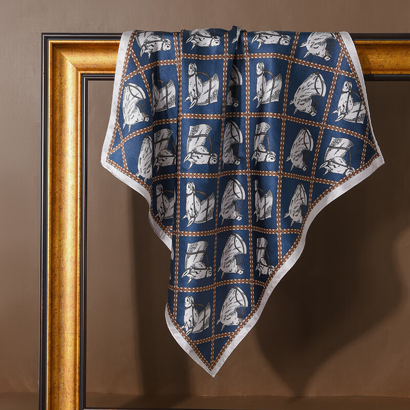 Hangsilu Mulberry Silk Neck Warmer, Men's Satin Business Casual Scarf, Birthday Gift for Husband Or Boyfriend, High-End Present