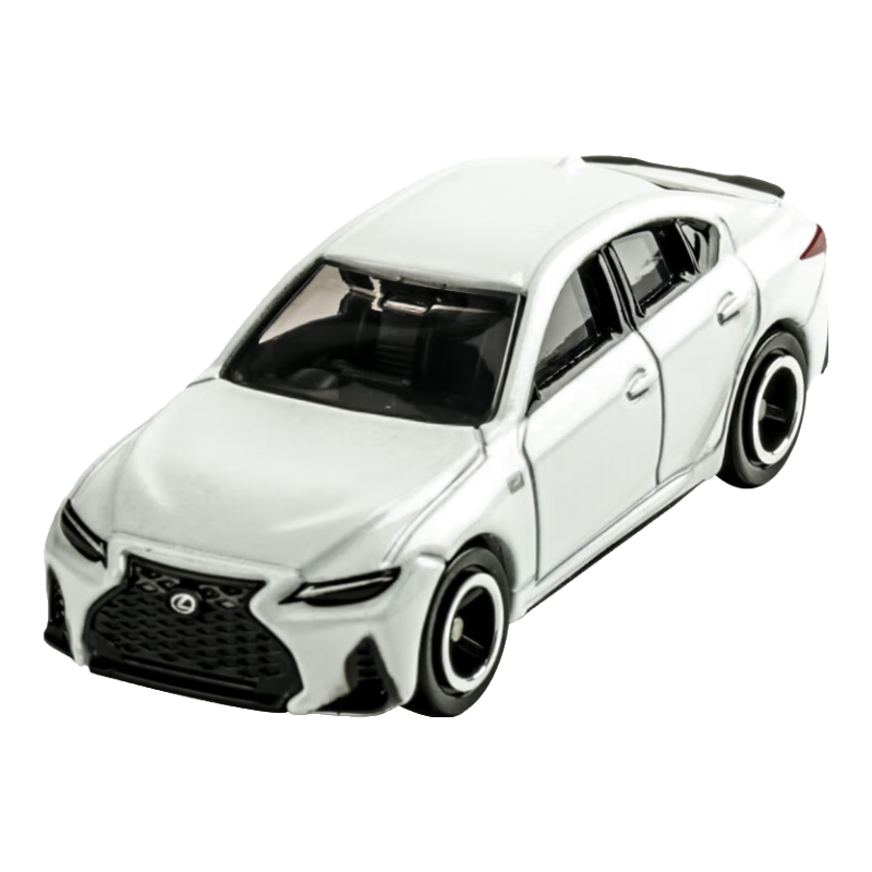 TAKARA TOMY Alloy Car Model Toy for Children, Gift for Boys, Red And White Box, No. 100 Lexus 188186