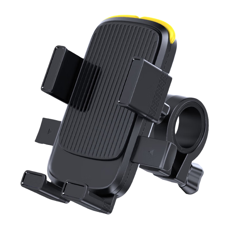 KOOLIFE Electric Bike Phone Holder, Bicycle Handlebar Navigation Mounting Bracket for Cycling, Food Delivery, And Ride-Sharing with Anti-Vibration Desig