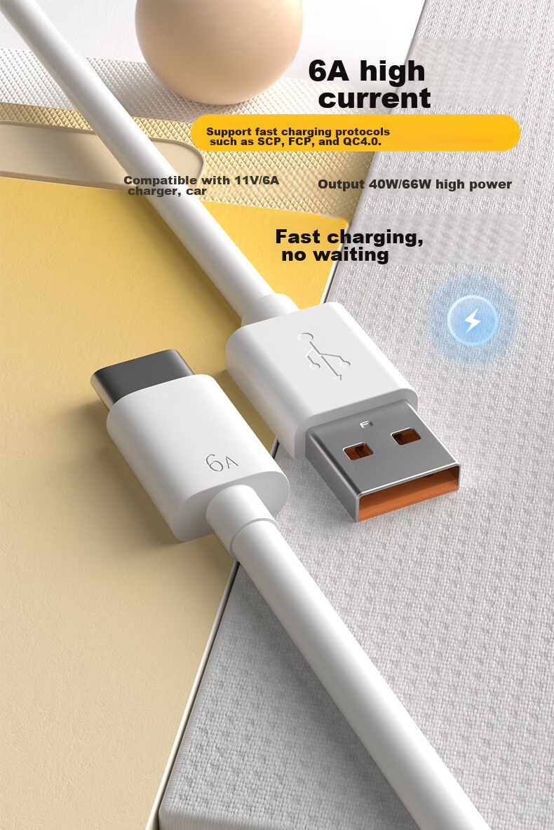 Zitai [2-Pack] Type-C Data Cable, 6A/5A Super Fast Charging Cable, 100W/66W, Compatible with Huawei Honor Xiaomi Phones Mate70/60/40/P80, 1.5 Meters 14