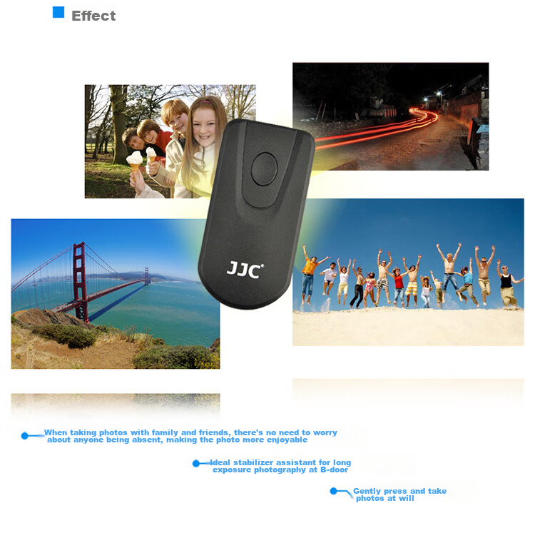 JJC Wireless Remote Control ML-L3 for Nikon D90, D610, D750, D7500, D7200, D7100, D7000, D5500, D5200 DSLR Cameras 4