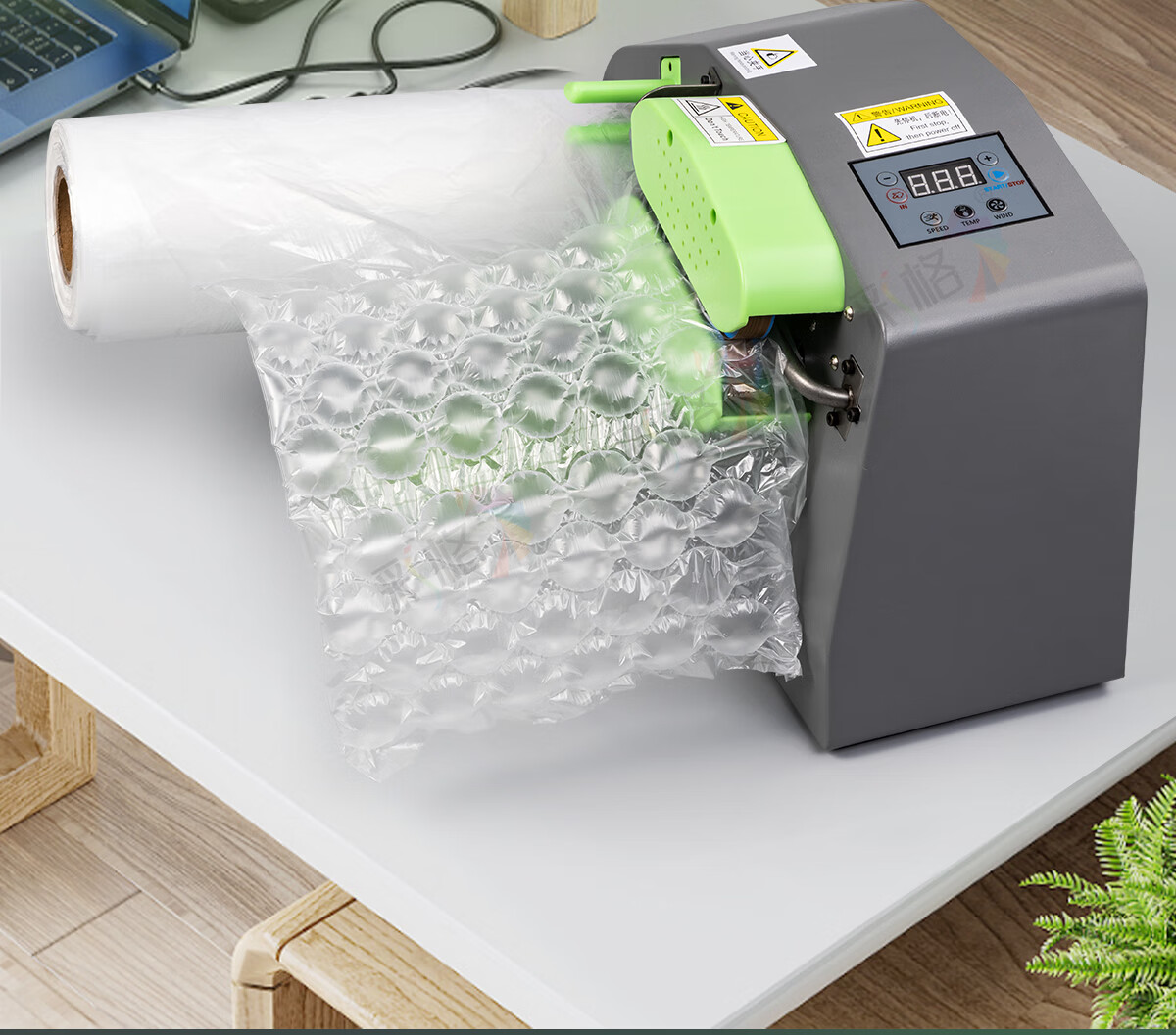 Colorful Thickened Large Bubble Gourd Bubble Wrap 40cm*300m Packaging Bubble Film Foam Packing Cushion Shockproof Anti-collision Courier Bubble Paper (Uninflated) 2