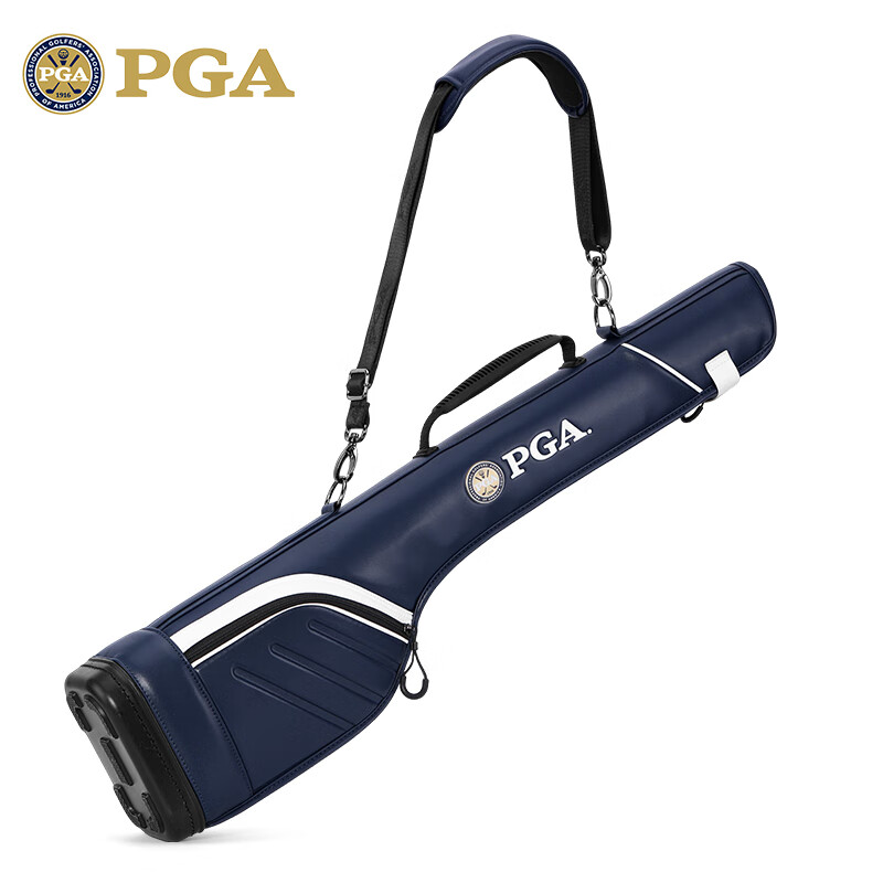 PGA Golf Bag for Men, Ultra-Light Portable Club Bag, Practice Ball Bag for 6 Clubs, Navy Blue
