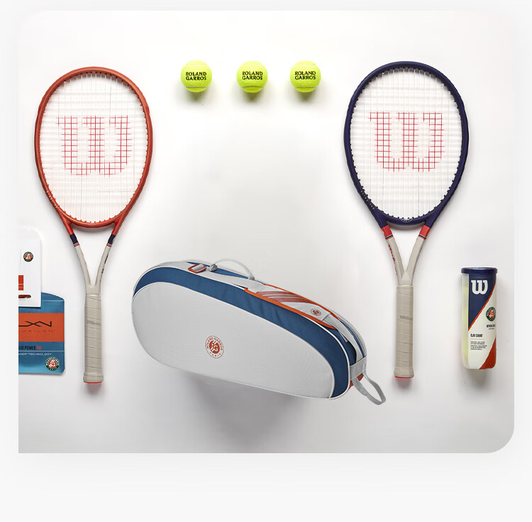 Wilson RF LAWN COLLECTION Large Capacity 6-Pack Tennis Bag WR8055001001 8