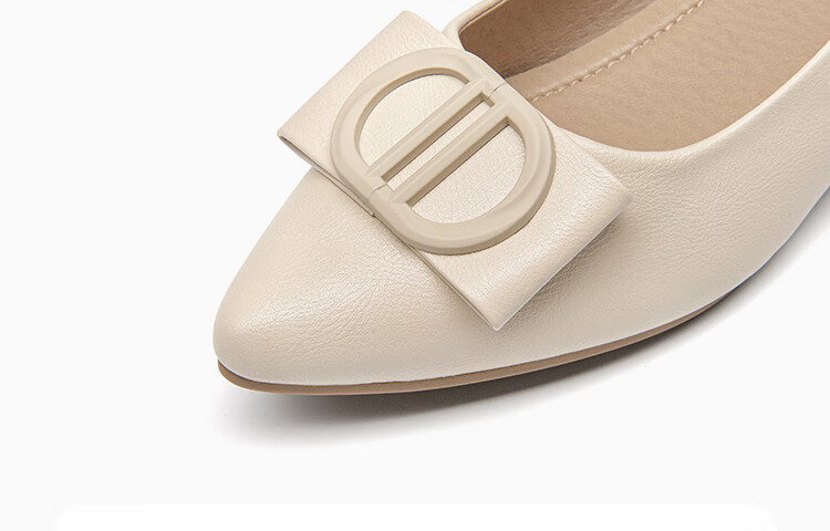 Dusto Pointed Toe Low-Cut Women's Flats, 2026 New Spring Style, Low Heel Flat Shoes, Loafers, Soft Sole, Commuter Women's Shoes 11